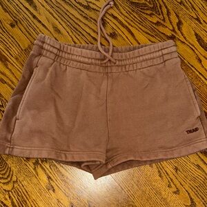 TNA Boyfriend fit Cozy Fleece Sweat Shorts